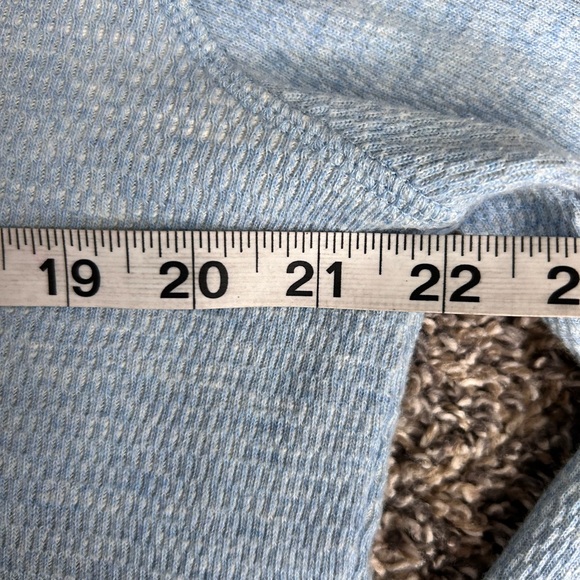 Alesbury NWOT Men’s Sky Blue Thermal Long Sleeve Shirt size Large - Picture 5 of 8